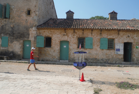 Activité Disc Golf au Fort Royal