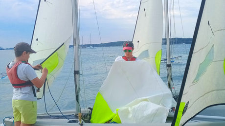 STAGE VOILE DERIVEURS CANNES