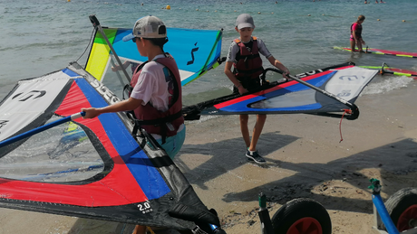 STAGE PLANCHE A VOILE CANNES