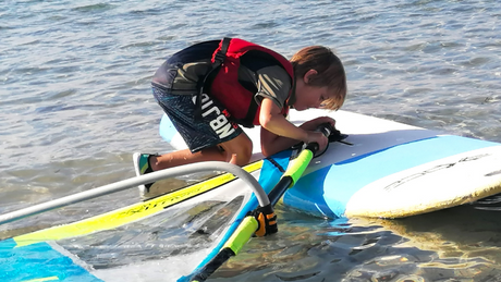 STAGE PLANCHE A VOILE CANNES