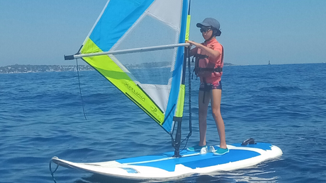 STAGE PLANCHE A VOILE CANNES